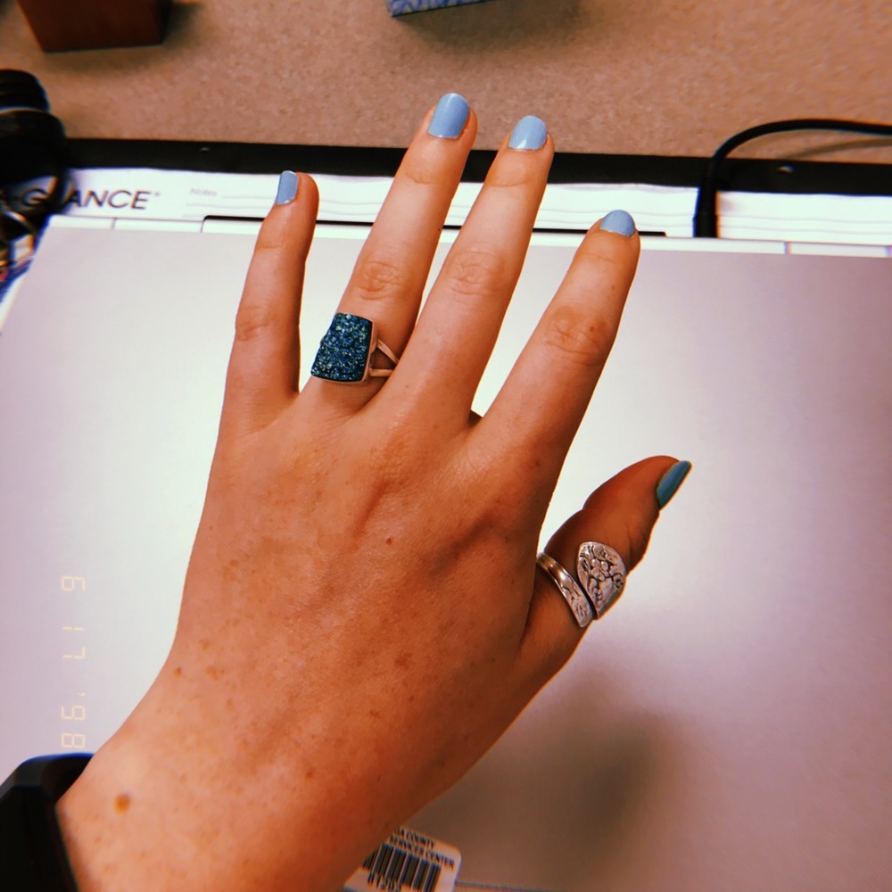 Boho / Opal Statement Ring - image 3